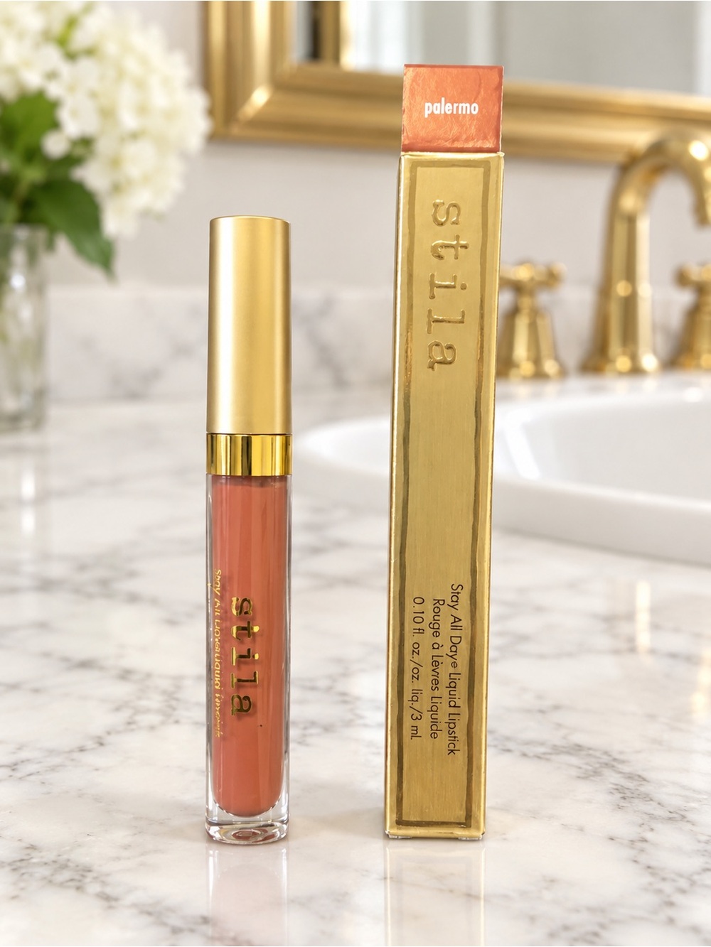 Stila Stay All Day Liquid Lipstick Palermo - Coral Peach